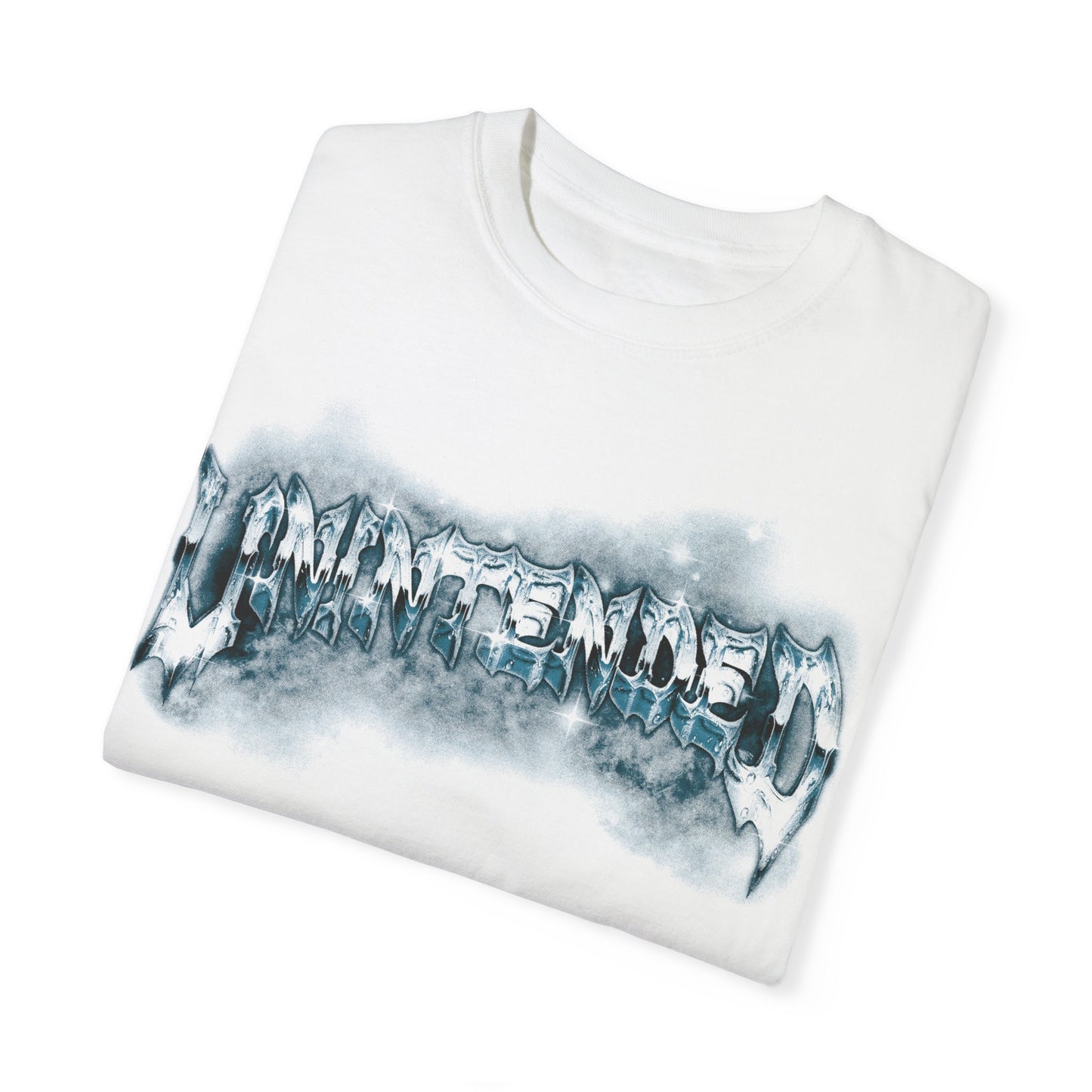 Ice Sculpture White Tee Folded