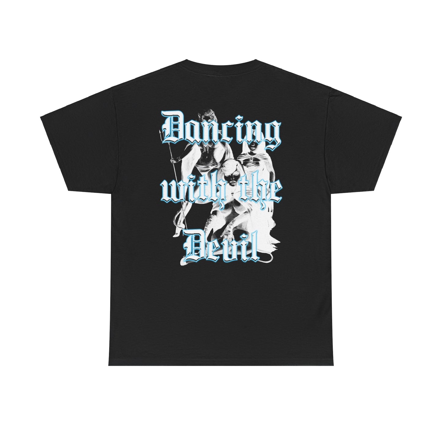 Dancing with the devil tee black