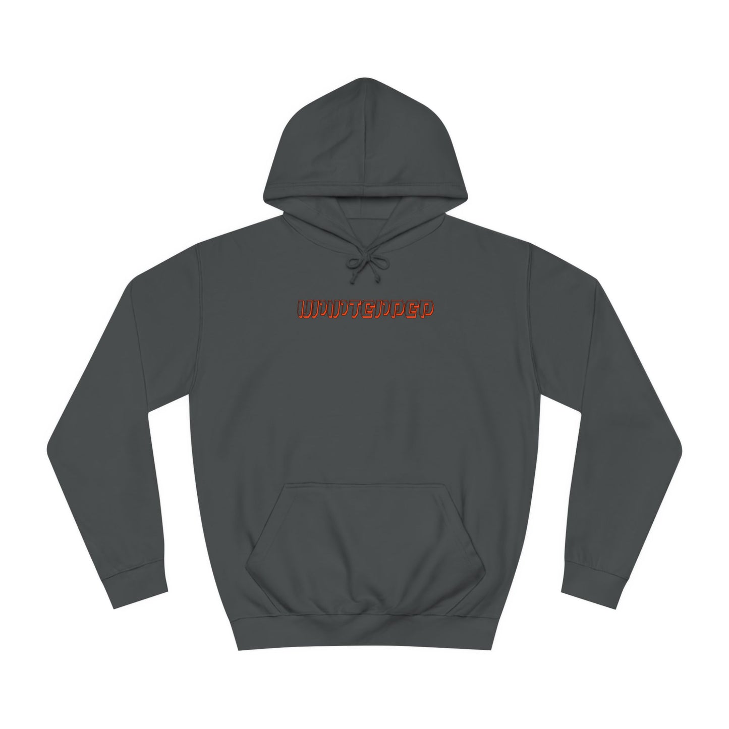 Tomorrow and Beyond Hoodie Front Charcoal