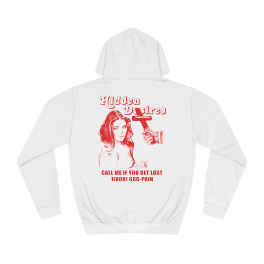 Hidden Desires Hoodie White