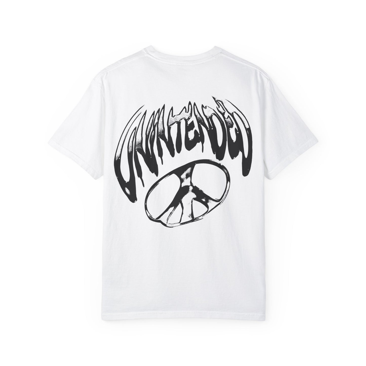 Back of Peace Tee White