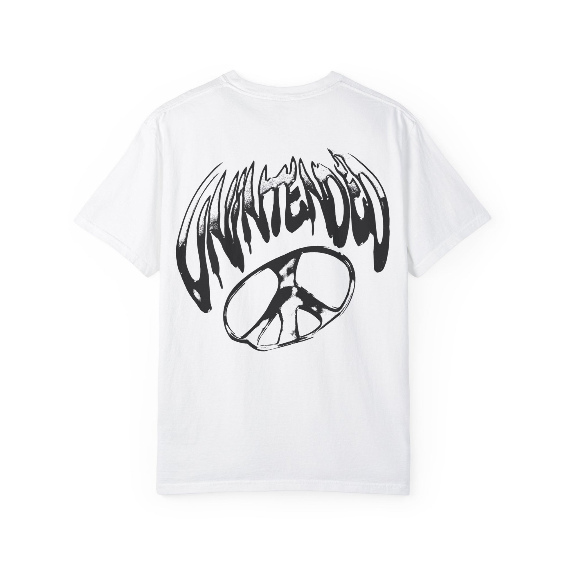Back of Peace Tee White