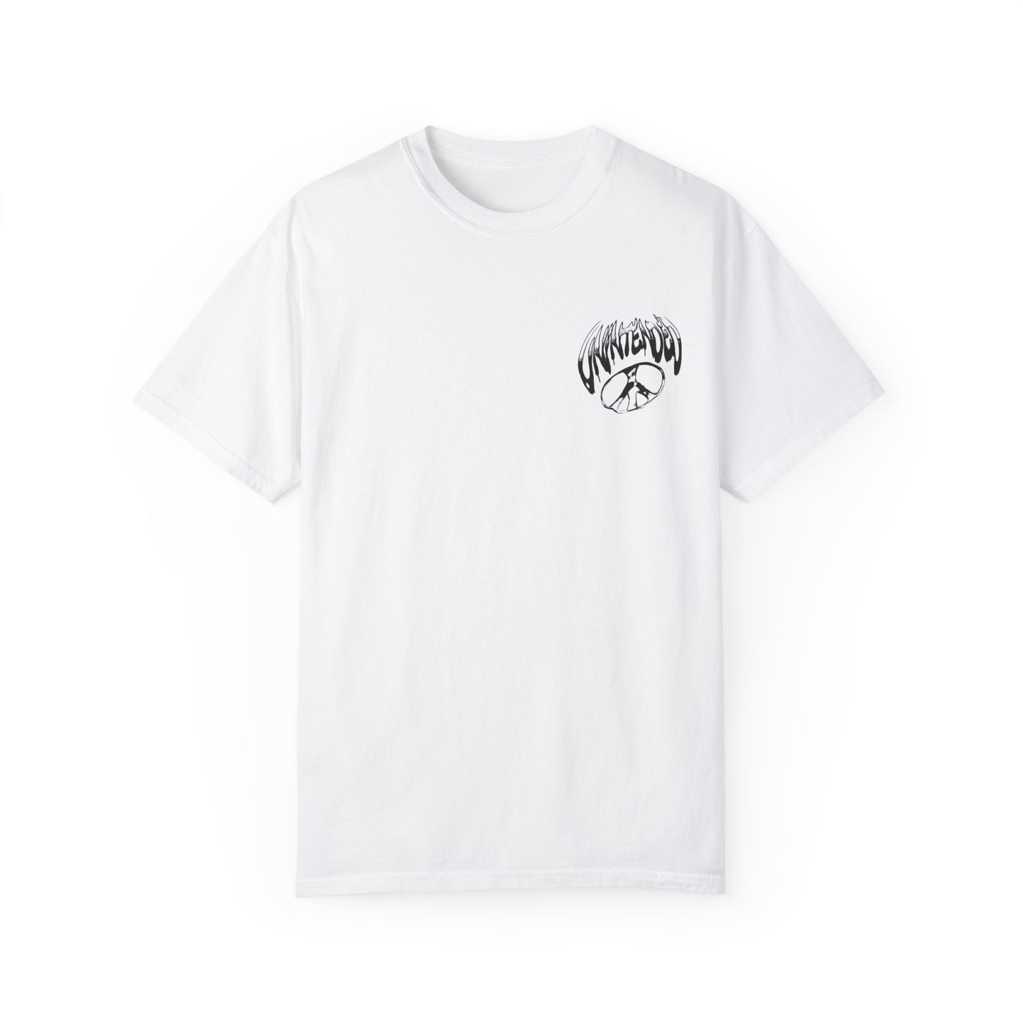 Front Peace Tee Logo Peace Sign White
