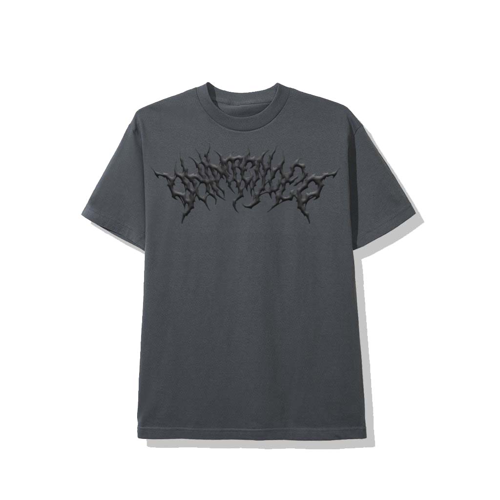 In My Veins | Puff Print Grey Tee - UNINTENDED