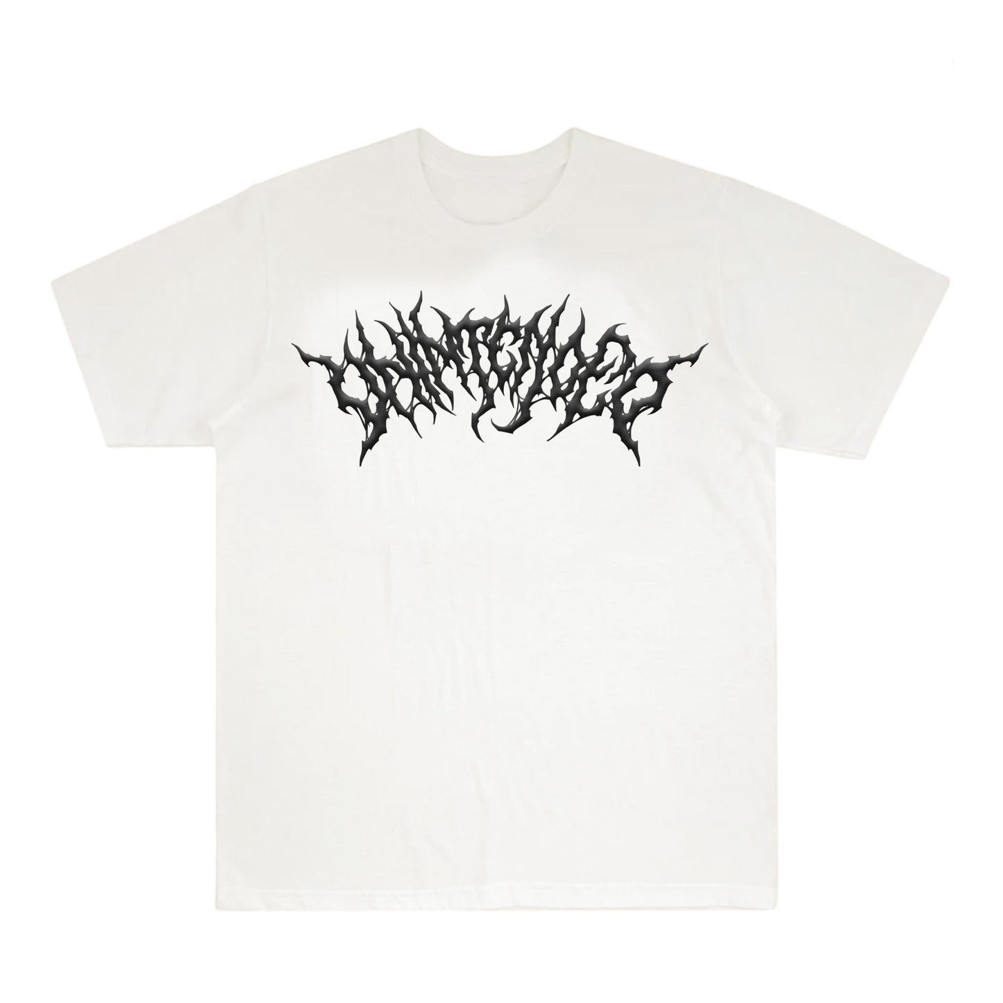 In My Veins | Puff Print White Tee - UNINTENDED