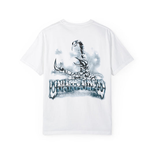 Ice Sculpture Scorpion White T-shirt Back