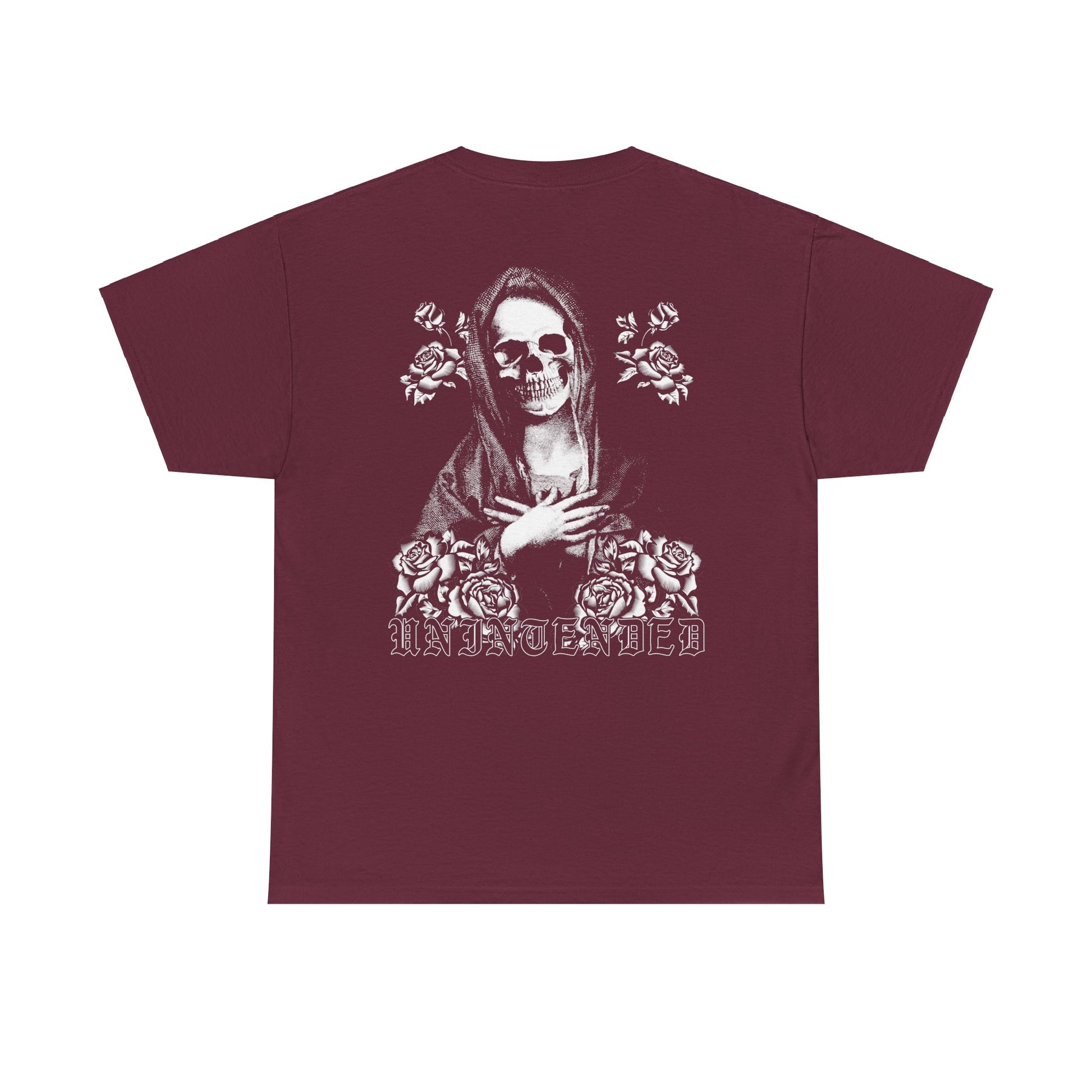 La Virgen de La Muerte Tee Maroon