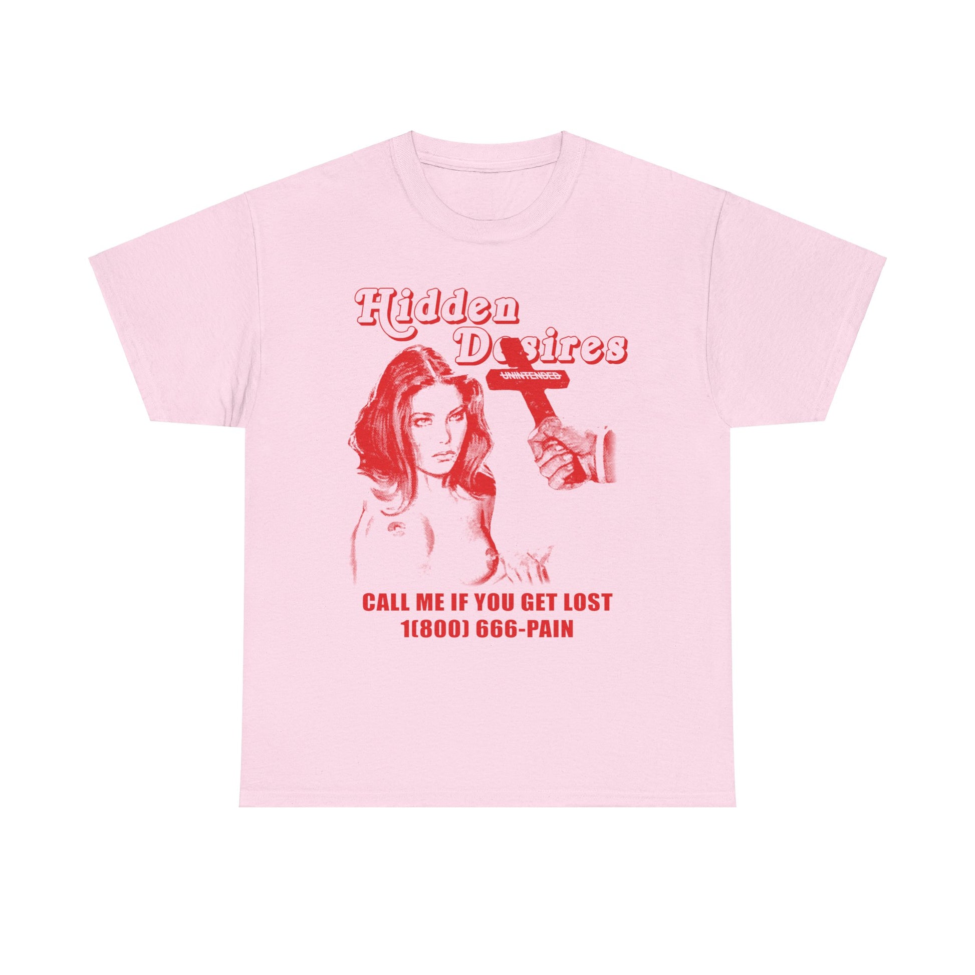 Hidden Desires Tee Pink