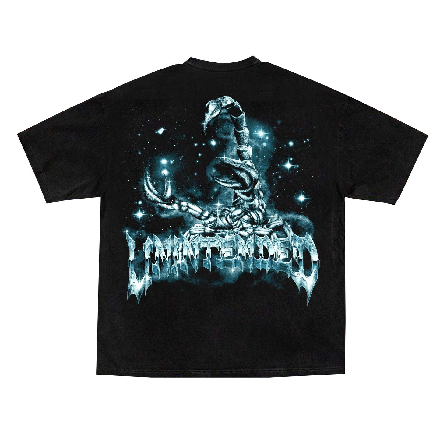 Ice Sculpture Tee Black Scorpion Back