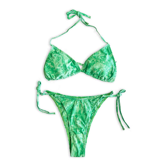 Flower Child Bikini | Green Set - UNINTENDED