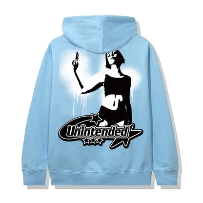 Infamous | Light Blue Hoodie - UNINTENDED